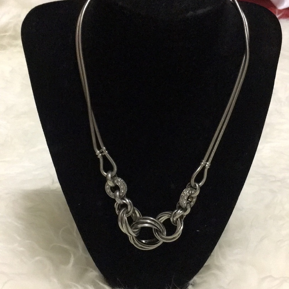 Ann Taylor Loft Silver Necklace